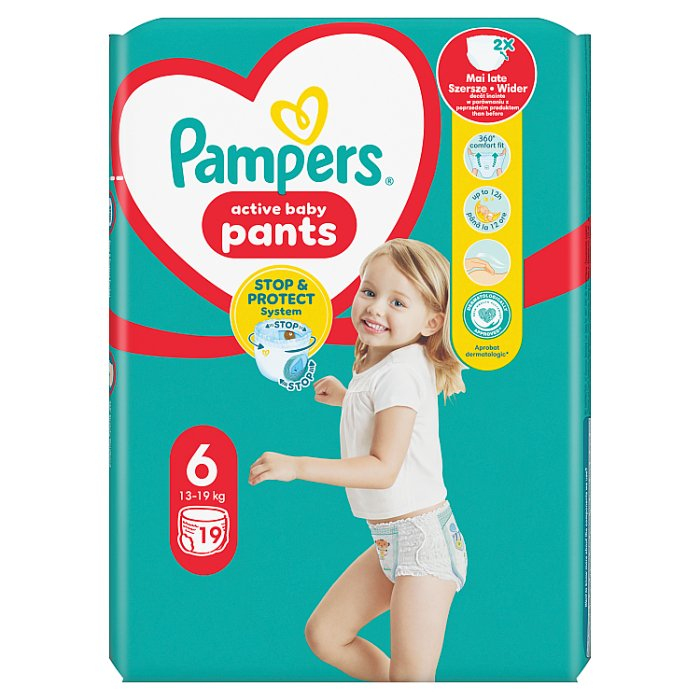 Pampers Pants 6 (14-19 kg) 19 sztuk