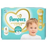 Pampers Premium Care 6 Junior pieluchy rozmiar XL (13 kg+), 38 szt.