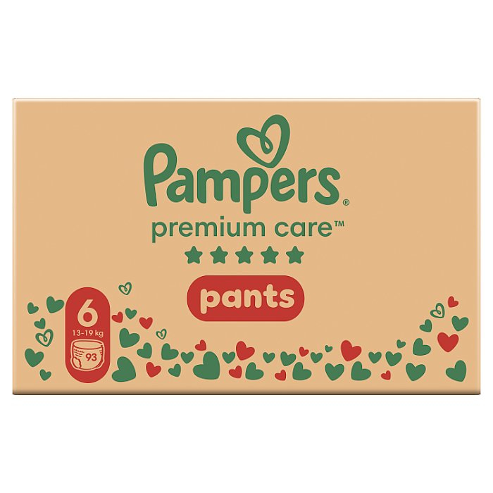 Pampers Premium Care Pants ExLarge 6 (15+ kg) 93 sztuki