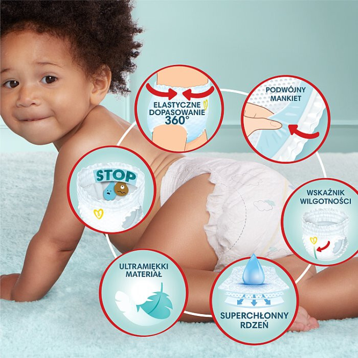 Pampers Premium Care Pants Junior 5 (12-17 kg) 102 sztuki