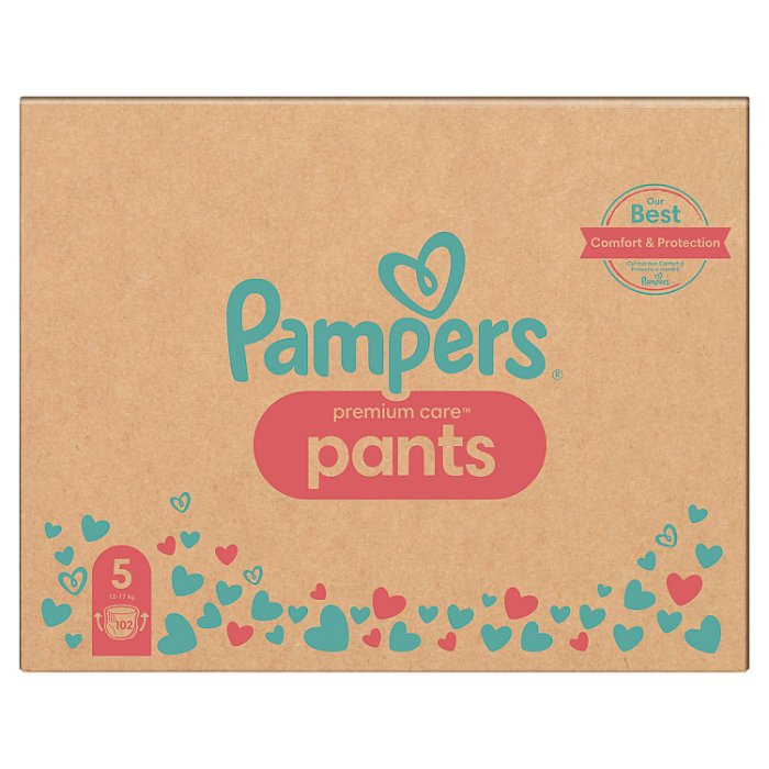 Pampers Premium Care Pants Junior 5 (12-17 kg) 102 sztuki