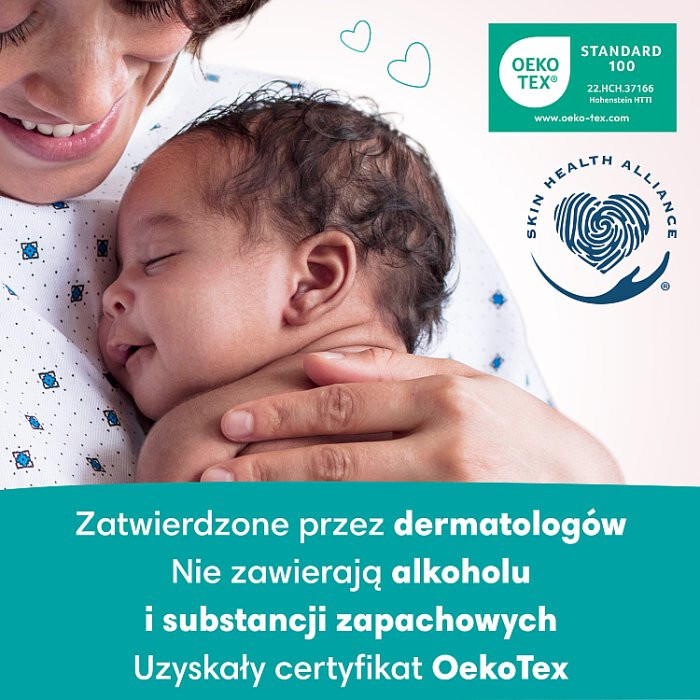 PAMPERS Sensitive Chusteczki nawilżane 52 szt.