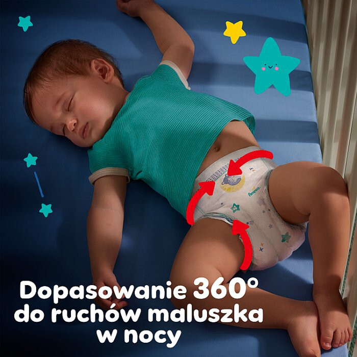 Pampers VP Night Pants ExLarge 6 19 sztuk