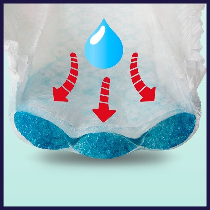 Pampers VP Night Pants Midi  3 29 sztuk