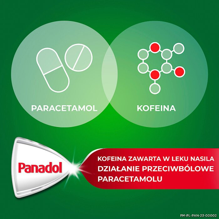 Panadol Extra tabletki przeciwbólowe i przeciwgorączkowe, 24 szt.