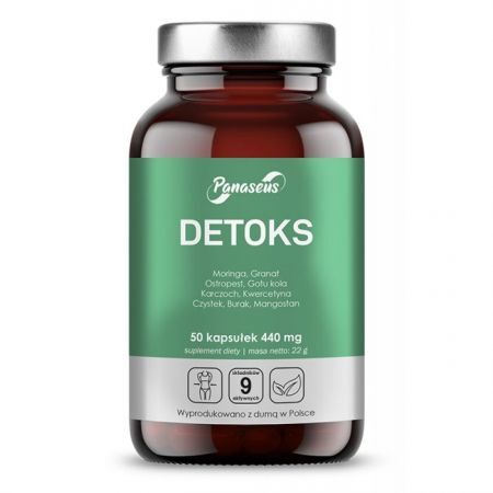 PANASEUS Detoks 50 kapsułek