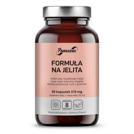 PANASEUS Formuła na jelita 50 kapsułek