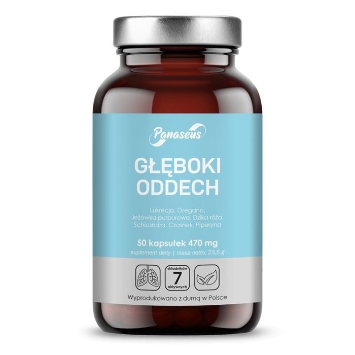 PANASEUS Głęboki Oddech 50 kapsułek