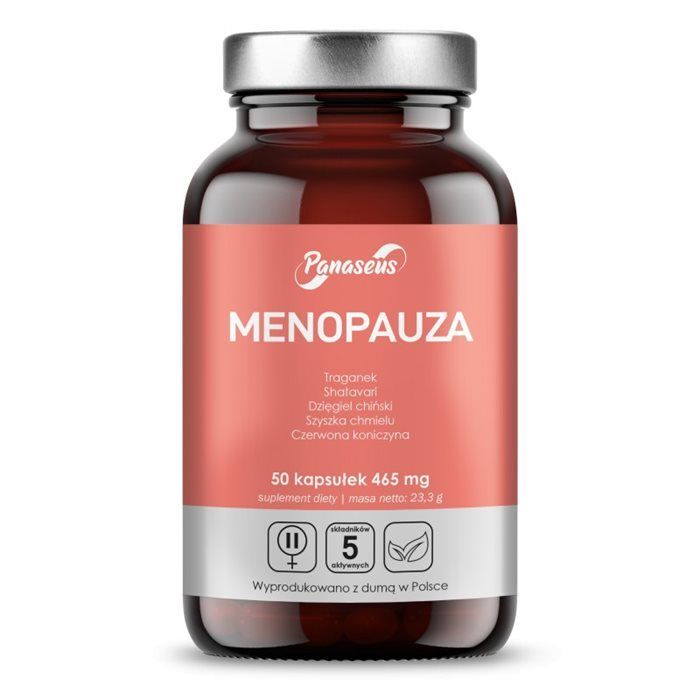 PANASEUS Menopauza 50 kapsułek