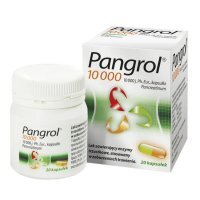 Pangrol 10 000 kapsułki, 20 szt.