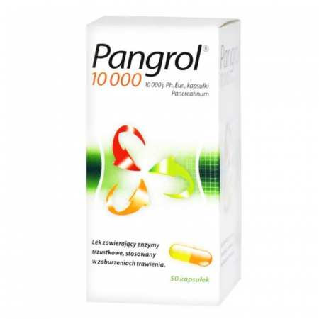 Pangrol 10000 kapsułki, 50 szt.