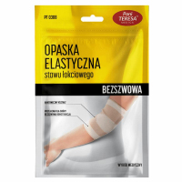 Pani Teresa Bezszwowa opaska elastyczna stawu łokciowego beżowa rozmiar M, 1 szt.