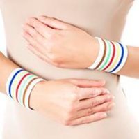 Pani Teresa Opaska elastyczna nadgarstka - krótka roz. L 2 szt.