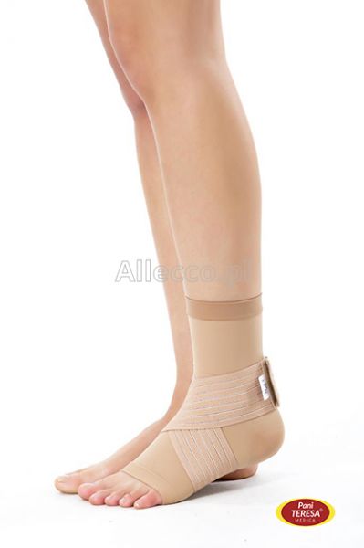 PANI TERESA Opaska elastyczna stawu skokowego - skarpetka bezszwowa S 1 szt.