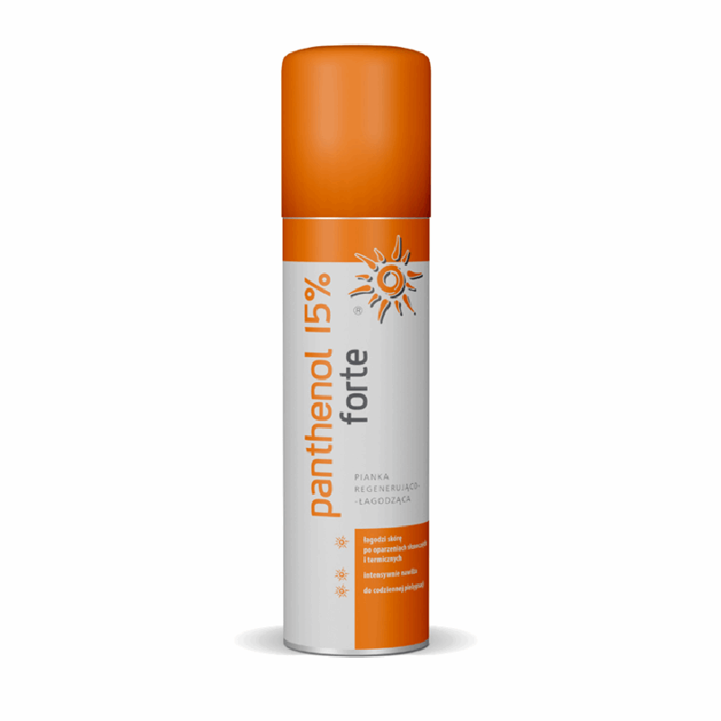 Panthenol Forte 15% pianka regenerująco-łagodząca, 150 ml