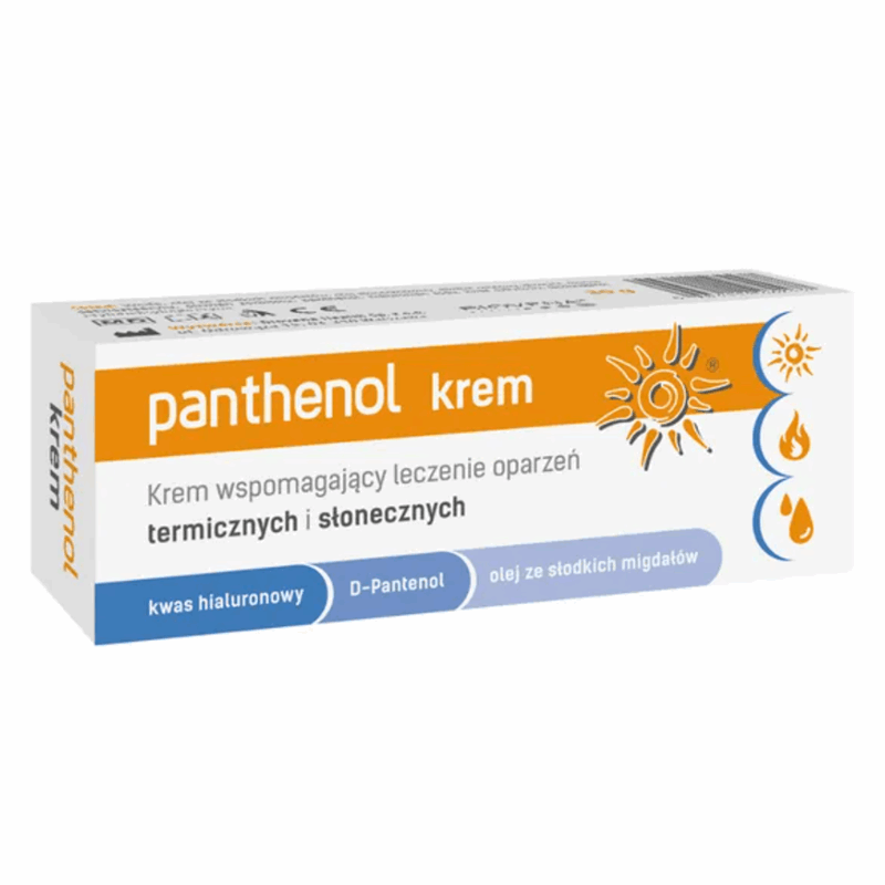Panthenol Krem regenerująco-łagodzący po oparzeniach, 30 g