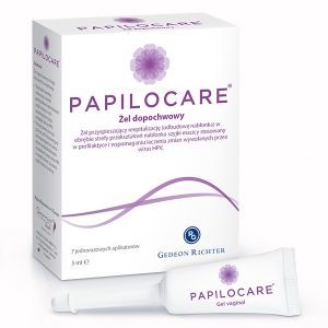 Papilocare żel dopochwowy w jednorazowych aplikatorach 5 ml, 7 szt.