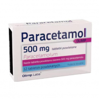 Paracetamol Olimp 500 mg tabletki powlekane, 12 szt.
