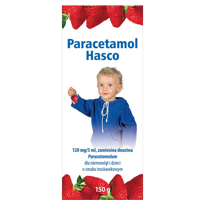 Paracetamol zawiesina (smak truskawkowy) 150 g