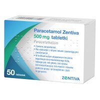 Paracetamol Zentiva 500 mg 50 tabletek
