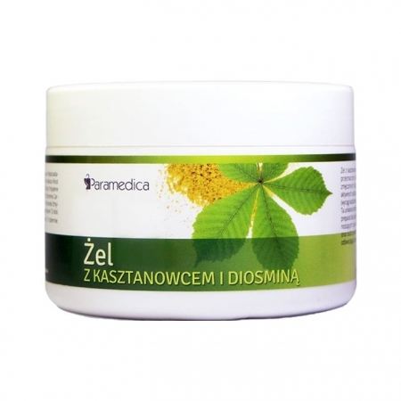 Paramedica żel z kasztanowcem i diosminą do masażu stóp i nóg, 250 g