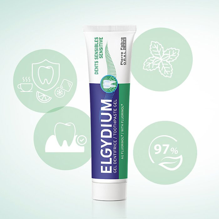 Elgydium pasta do zębów Sensitive, 75 ml