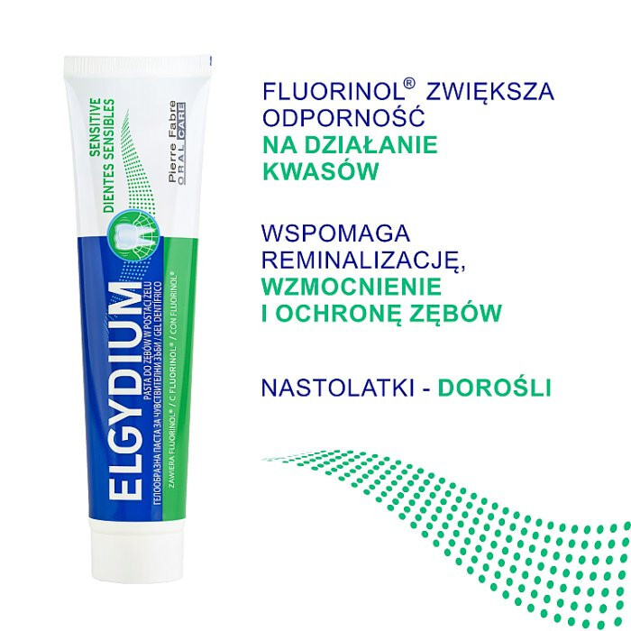 Elgydium pasta do zębów Sensitive, 75 ml