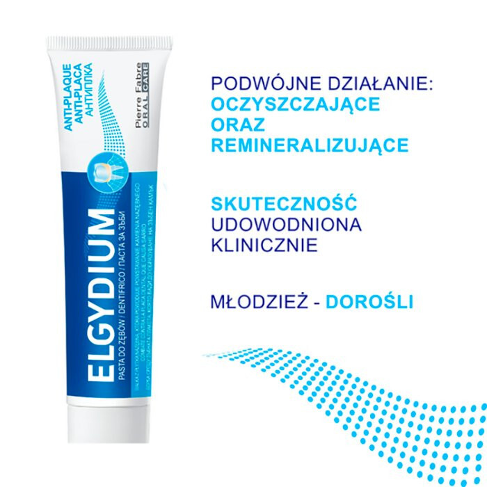 Elgydium pasta Anti-Plaque, 75 ml