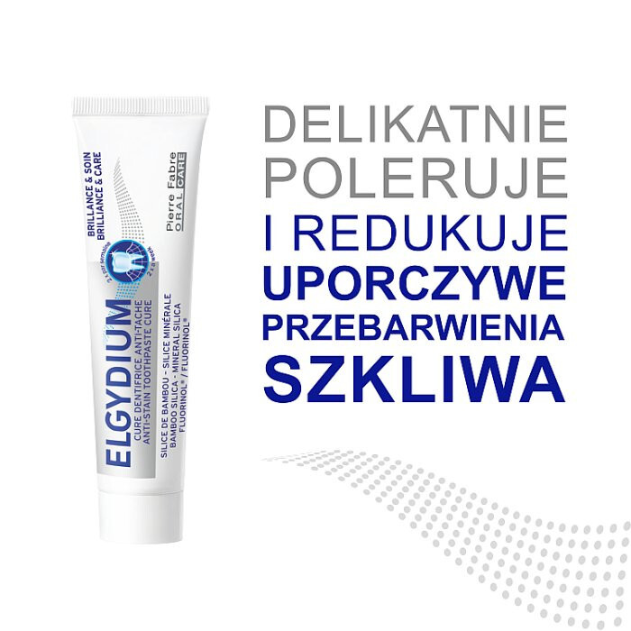 Elgydium pasta Brillance & Care przebarwienia, 30 ml