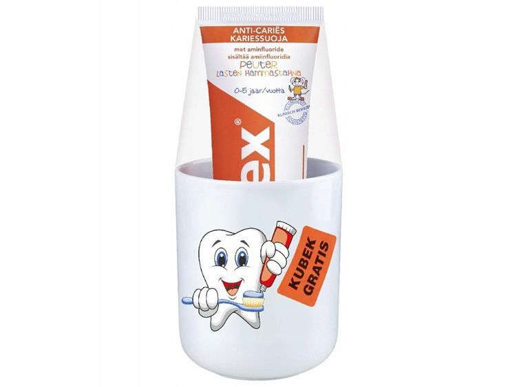 Pasta ELMEX  75ml  (0-5 lat) + kubek