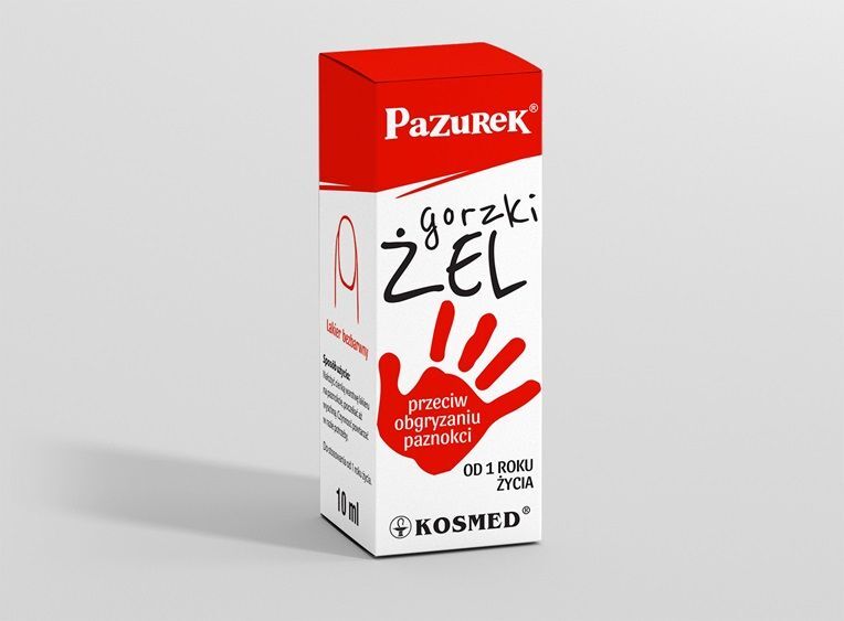 Pazurek Gorzki żel przeciw obgryzaniu paznokci, 10 ml