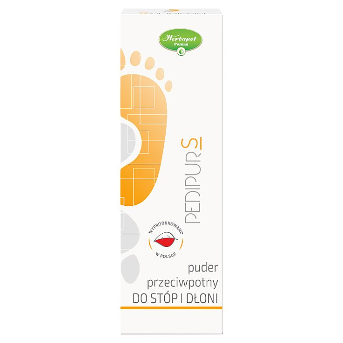 Pedipur S puder przeciwpotny do stóp i dłoni, 60 g