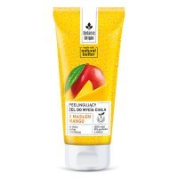 Peelingujący żel do mycia ciała z masłem mango, 200 ml