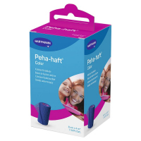 Peha-haft Color Blue Opaska podtrzymująca 8 cm x 4 m