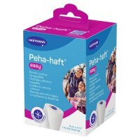 Peha-haft easy bandaż 8 cm x 4 m biały, 1 szt.