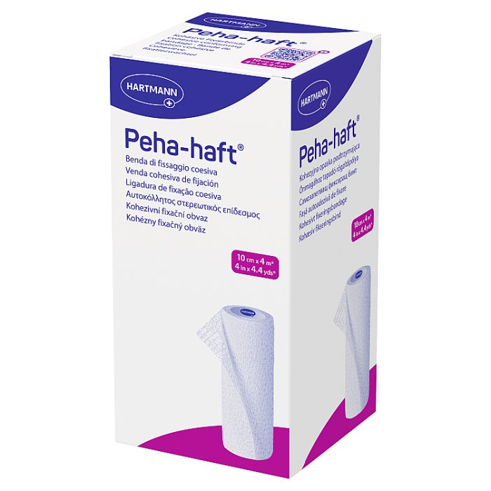 Peha-haft opaska podtrzymująca kohezyjna 10cm x 4m, 1 szt.