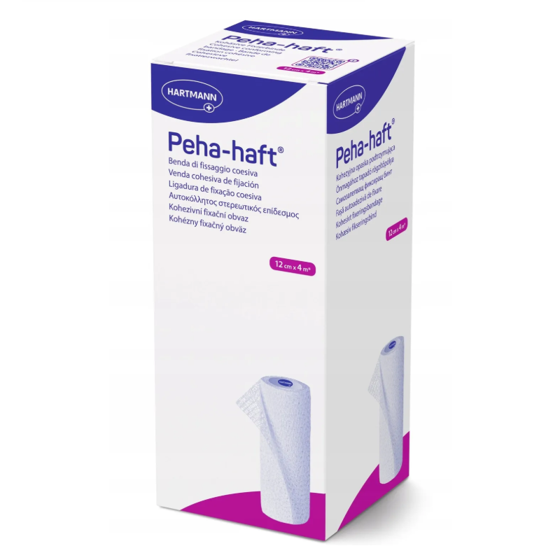 Peha-haft opaska podtrzymująca kohezyjna 12cm x 4m, 1 szt.