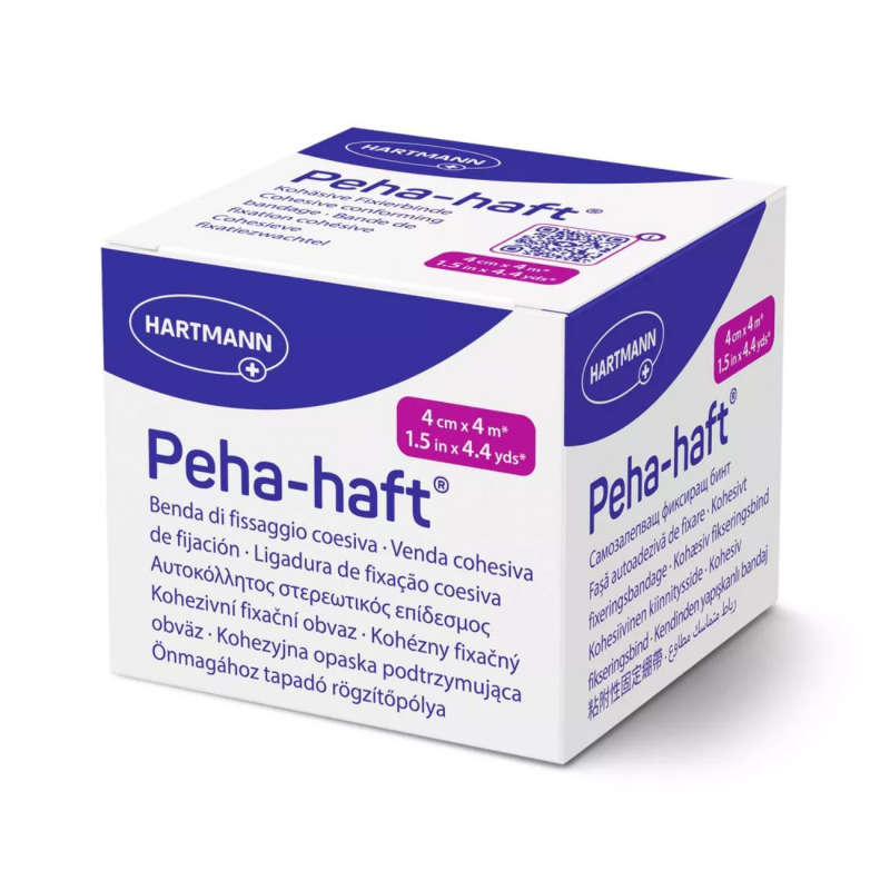 Peha-haft opaska podtrzymująca kohezyjna 4 cm x 4 m, 1 szt.