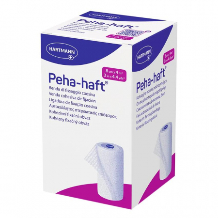 Peha-haft opaska podtrzymująca kohezyjna 8 cm x 4 m, 1 szt.