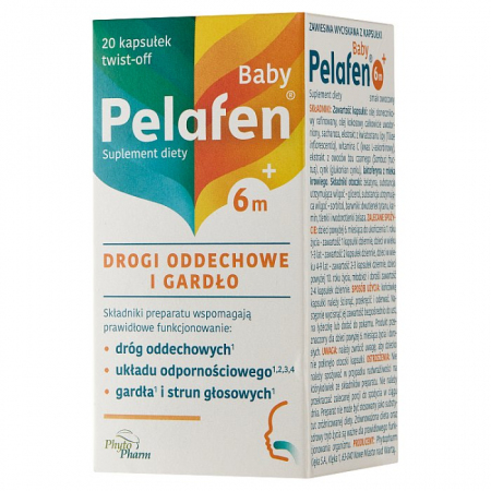 Pelafen Baby 6 m+ 20 kapsułek twist.off