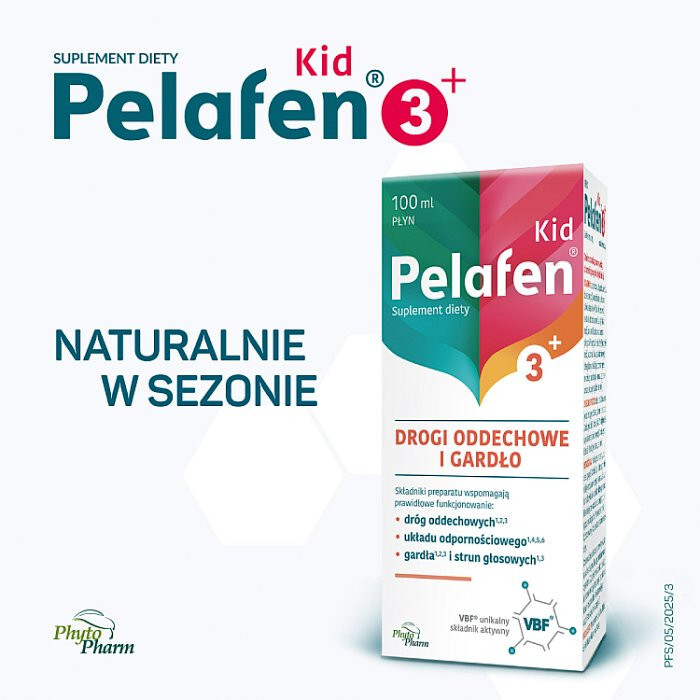Pelafen Kid 3+ syrop, 100 ml