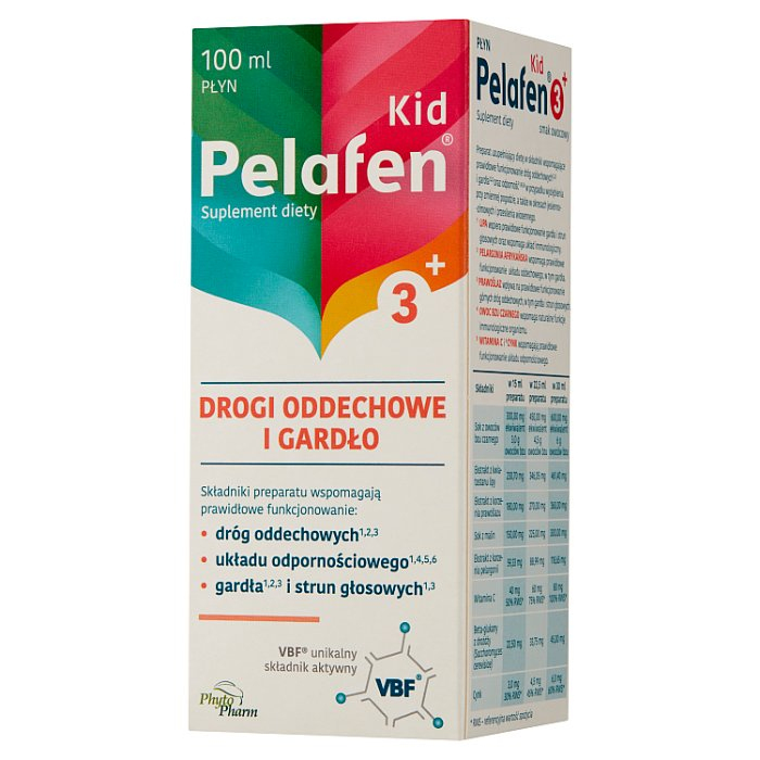 Pelafen Kid 3+ syrop, 100 ml