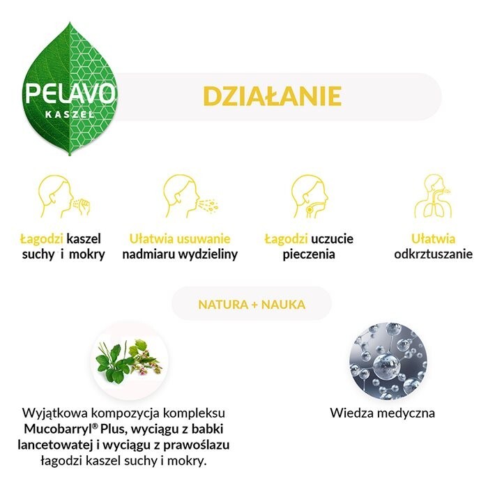 Pelavo Kaszel suchy i mokry syrop 175 ml