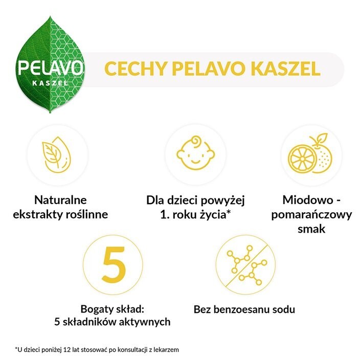 Pelavo Kaszel suchy i mokry syrop 175 ml