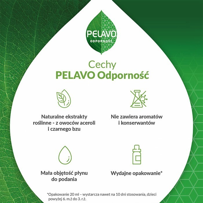 Pelavo Odporność krople 20 ml