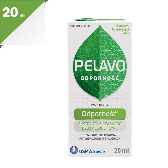 Pelavo Odporność krople 20 ml
