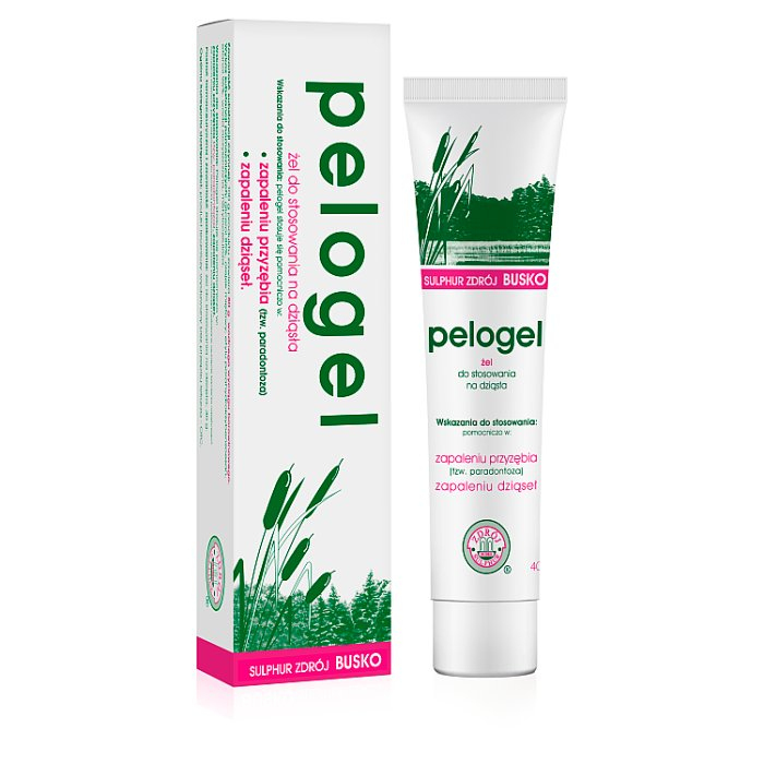 Pelogel borowinowy żel stomatologiczny 40 g