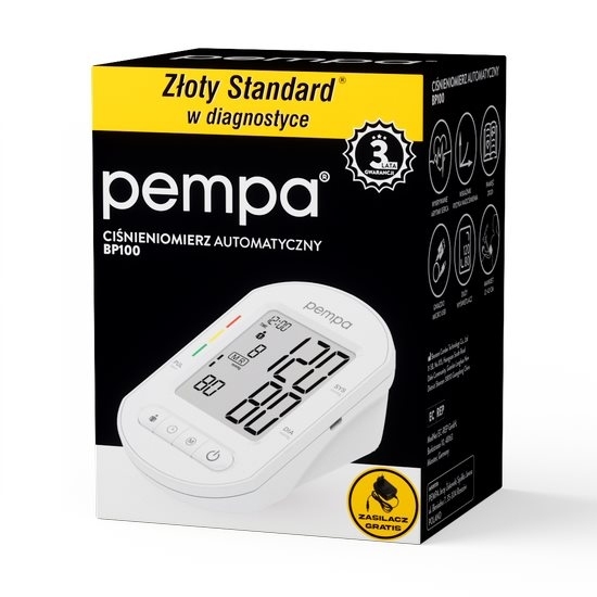 PEMPA BP100 Ciśnieniomierz automatyczny + zasilacz 1 szt.