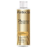 Perfecta 24k Gold Rose Oil Luksusowy tonik nawilżający, 200 ml