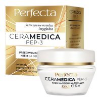Perfecta Ceramedica PEP-3 przeciwzmarszczkowy krem 40+ na dzień i noc, 50 ml